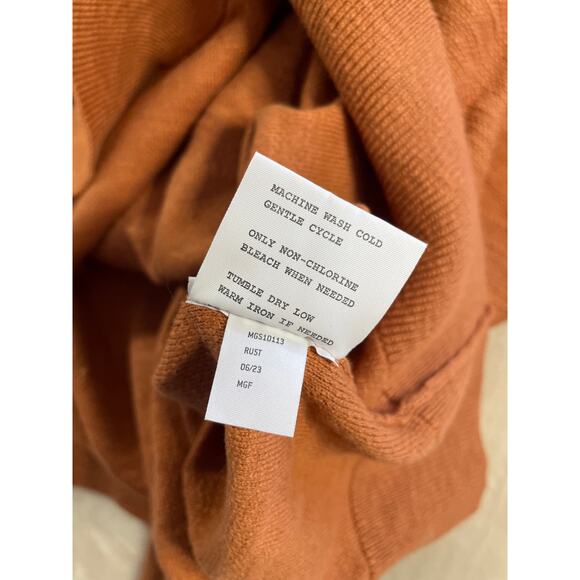 Alesbury Rust Brown Mens Hoodie Sweater XXL - Picture 8 of 9